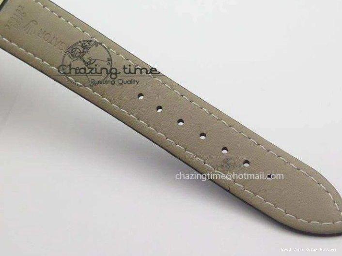 AAA Replica Watches YG On 3879 Numeral Black Leather Cellini Dial A Date Strap Black NewStyle Markers 0101